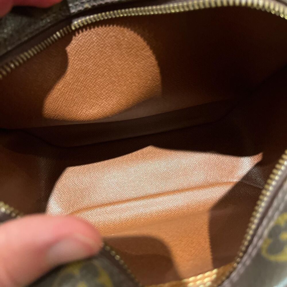 Beautiful Louis-vuitton Blois Brown Cognac Monogram Canvas Leather Bag - Picture 5 of 5
